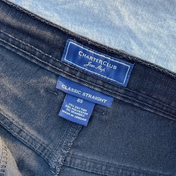 Charter Club Classic Straight Jeans - 8 - Picture 7 of 7